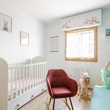 Apartment Super Cozy Duplex For Paris, With Metro And Parking