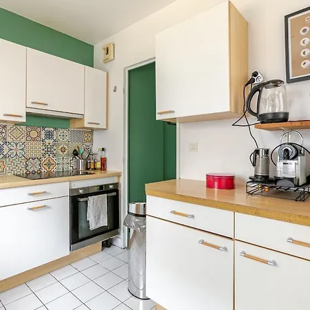 Super Cozy Duplex For Paris, With Metro And Parking Apartment